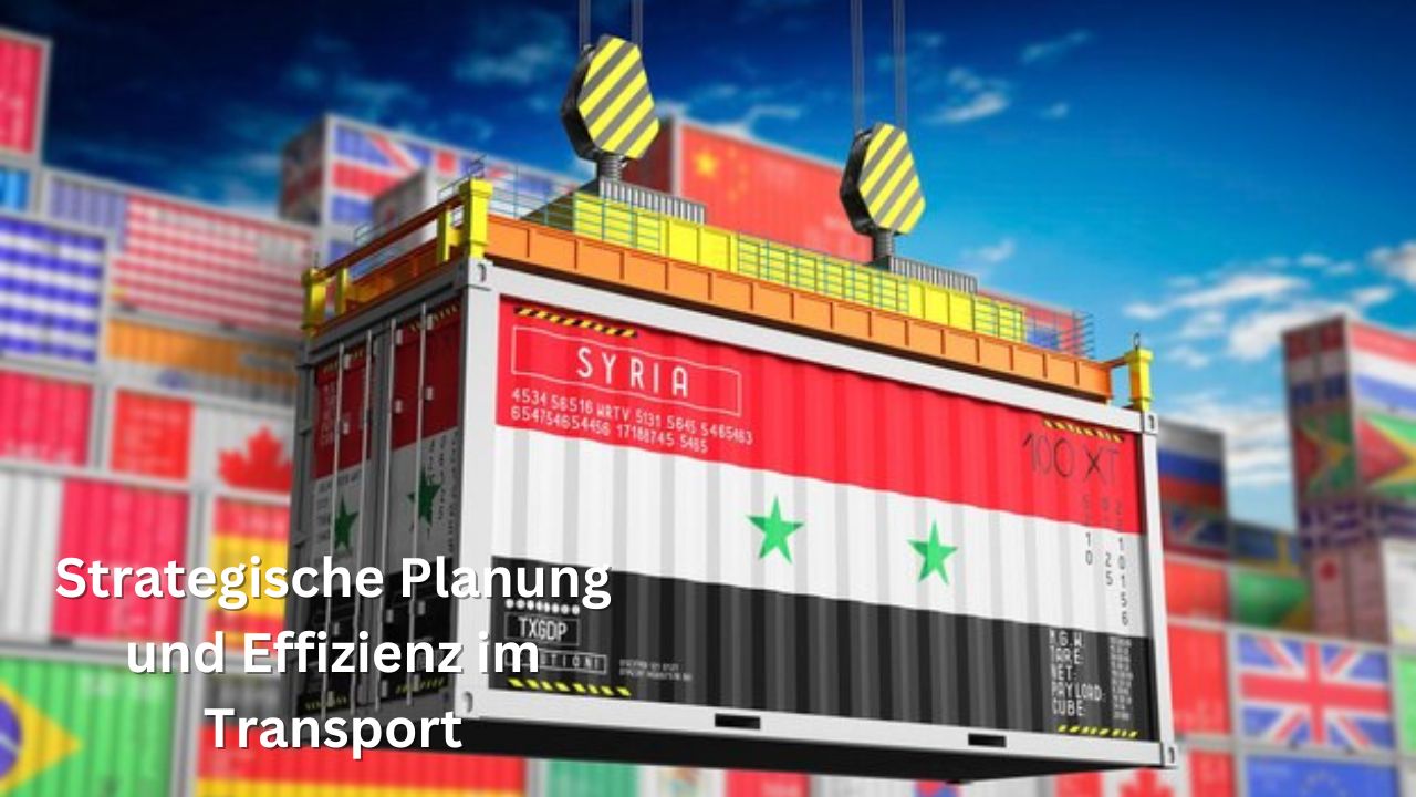 Die Rolle des Transports im syrischen Handel und strategische Planung