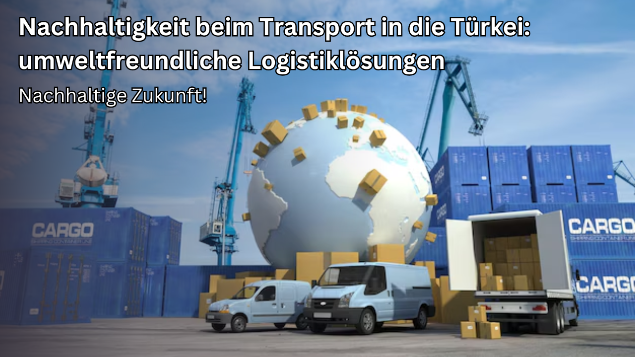 Nachhaltigkeit im Türkei-Transport: Umweltfreundliche Logistiklösungen